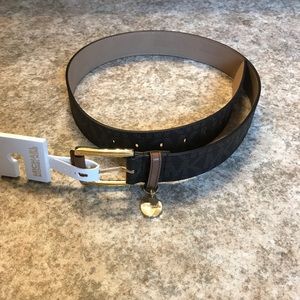 Michael Kors signature leather belt